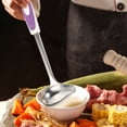 thumbnail image 6 of OUNONA Small Stainless Steel Sauce Ladle with Pouring Spout Kitchen Spoon Accessory, 6 of 7