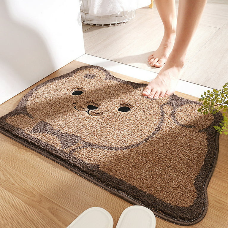 New Arrival Quick Dry Water Absorption Bathroom Mat, Non-slip