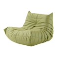thumbnail image 4 of Sofá de suelo sin brazos, sofá perezoso, moderno, transpirable, para ahorrar espacio, de una plaza, para el hogar, sala de estar, oficina, habitación Verde, 4 of 8