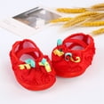 thumbnail image 5 of Otqutp Baby Soft Bottom Shoes&nbsp;First Walking Shoes Fashion Soft Sole Toddler Shoes Pearl Dress Shoes Flower Princess Shoes, 5 of 6