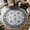 Gray, variant on Cydiria Gray Round Persian Medallion Area Rug Floral Pattern Print Low-Pile Carpet for Living Room, 6' x 6'