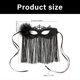 thumbnail image 3 of Masquerades Mask with Flower Fringe Ball Prom Mask Venetians Party Mask Mardi Gras Mask Cosplay Mask Halloween Mask, 3 of 4