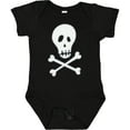 thumbnail image 3 of Inktastic Skull and Crossbones Boys or Girls Baby Bodysuit, 3 of 5