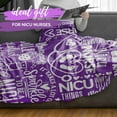 Nurse Gifts for Women, NICU Nurse Throw Blanket for Adults, Aunt