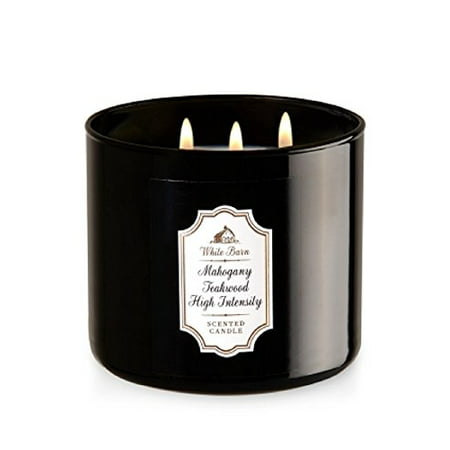 Bath & Body Works 3-Wick Candle in Mahogany Teakwood High (Best Bath And Body Works Christmas Candles)