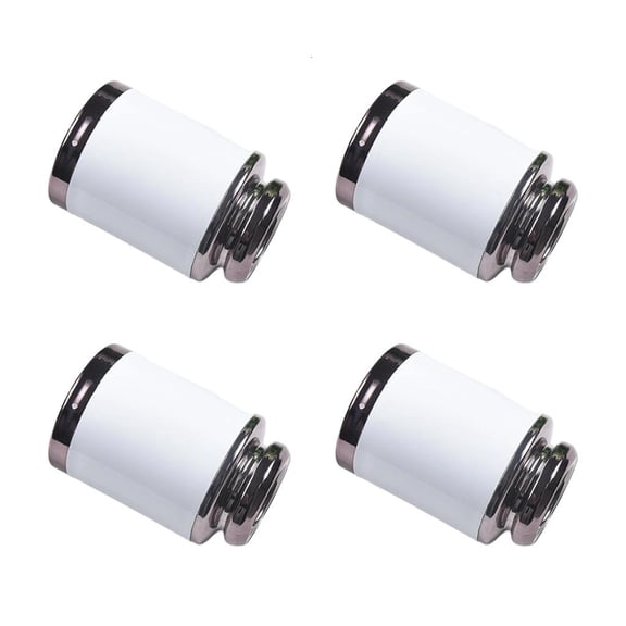 Set of 4 Contemporary Design Curtain Finials Caps Rod End Caps set Offering Durability & Styles for Any Room Setting