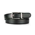 thumbnail image 6 of Punplita Men Belt Black Belts for Men with Automatic Ratchet Buckle Slide Leather for Dress Casual, 6 of 8