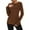 Brown, variant on Diufon Thermal Shirts for Women Base Layer Soft Fleece Lined Long Sleeve Tops Fall Winter Warm Underwear