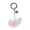 Pink, variant on Elegant Acrylic Angel Wing Keyring Lightweight Accessory For Everyday Use Bag Charm Enhancer Thoughtful Present