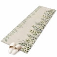 thumbnail image 2 of Eucalyptus 2'x6' Runner Rug, Sage Green Farmhouse Leaf Pastoral Plant Washable Non-Slip Area Rugs for Hallway Kitchen Floor Bedroom Entryway, Long Laundry Carpet Decoration Indoor Mat, 2 of 9