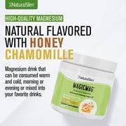 NaturalSlim MagicMag® Magnesium Citrate Powder - Honey Chamomile, 8 oz