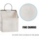 thumbnail image 5 of 2 bolsas de almacenamiento para colgar en la pared, cesta organizadora de escritorio, cesta de almacenamiento colgante de lino y algodón para cocina, dormitorio, sala de estar, triángulo brillar Electrónica, 5 of 5