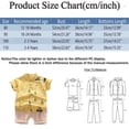 thumbnail image 2 of Hiijoy Infant Boys Summer Outfits Cartoon Print Short Sleeve Shirt Shorts Set, Sizes 12-18M, 2 of 3