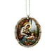 thumbnail image 2 of Fiudx Ofertas relámpago del día, solo en línea 5 piezas de decoración de acrílico ovalada con estampado de Nuestra Señora para coche, decoración navideña colgante, decoración festiva, 2 of 6
