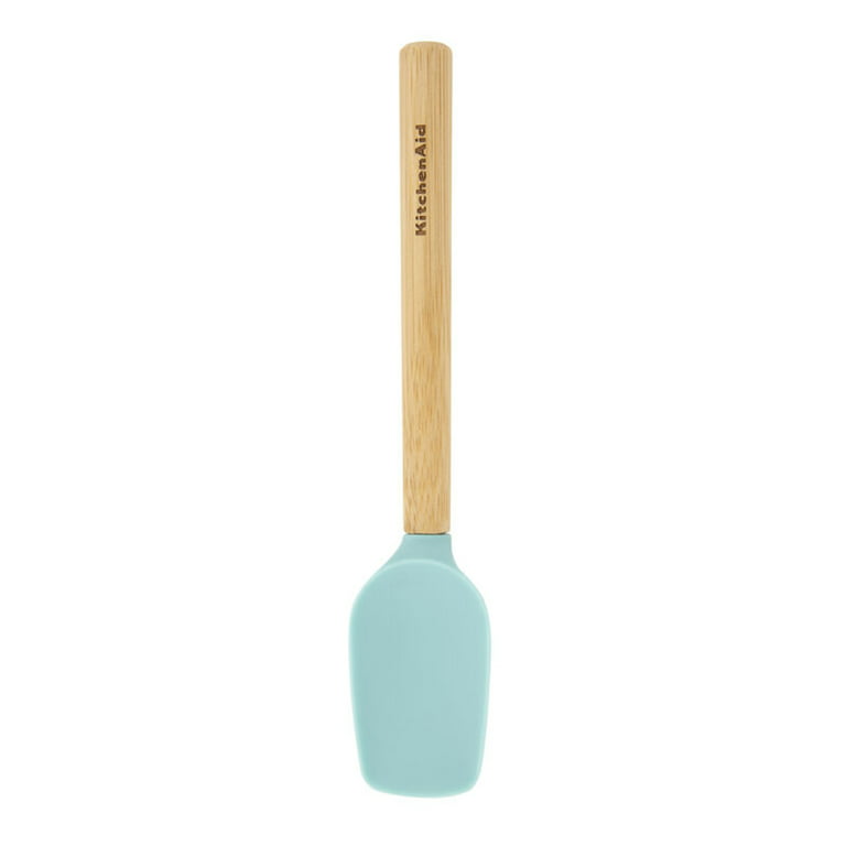 KitchenAid 11 Piece Baking Spatula Measuring Spoon Cup Set Bamboo Handle