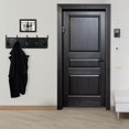 thumbnail image 2 of Coat Rack Wall Mounted Coat Hooks Wall Mounted \u\u Hole to Hole Large Coat Hanger Wall Hook Rack Hooks for Hanging Coats Hats Jacket Clothes Entryway Rustic s, 2 of 6
