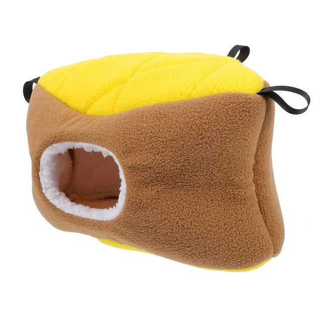 KONTONTY Small Pet Bird Nest Cloth Assorted Color Sleeping during Winter Season 1Set