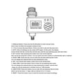 thumbnail image 3 of Garden Hose Timer, High Efficiency 360 Rotation Inlet Automatic Irrigation Timer  For Home Garden For 3/4in Faucet, 3 of 8