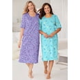 thumbnail image 5 of Dreams & Co. Plus Size Long Tagless Sleepshirt, 5 of 6