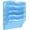 Blue, variant on PETGLE Wall File Organizer Office Hanging Magazine Holder Wall File Organizer for Office Home (Blue, 3 Tier)