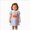 Blue, variant on WXFAZCVU Toddler Girl Halloween Dress Cute Pumpkin Printed Short Sleeved Dress Going Out Size 6-12 Months