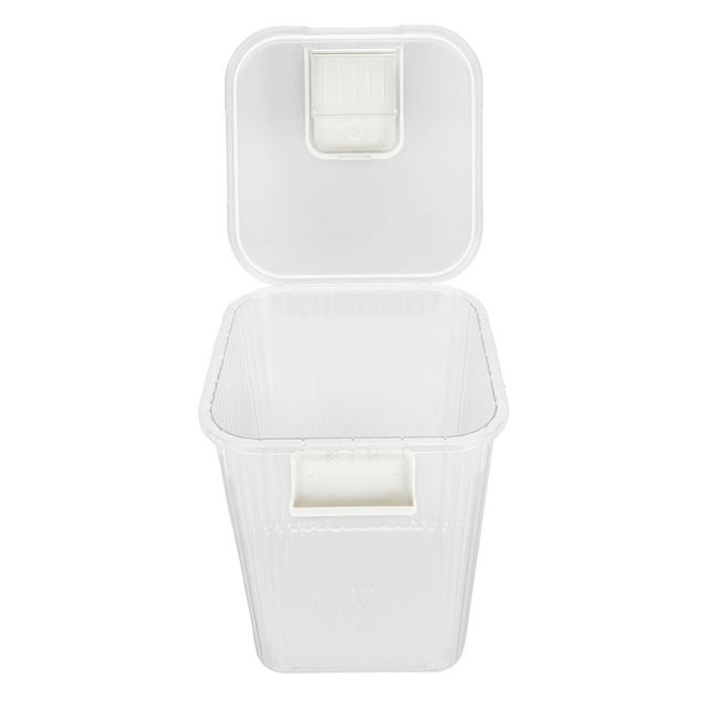 Conteneur à Riz Hermétique, Compact et Peu Encombrant Boîte de Rangement pour Riz Facile à Utiliser Distributeur de Riz Multifonctionnel pour Stocker Farine de Riz et Grains