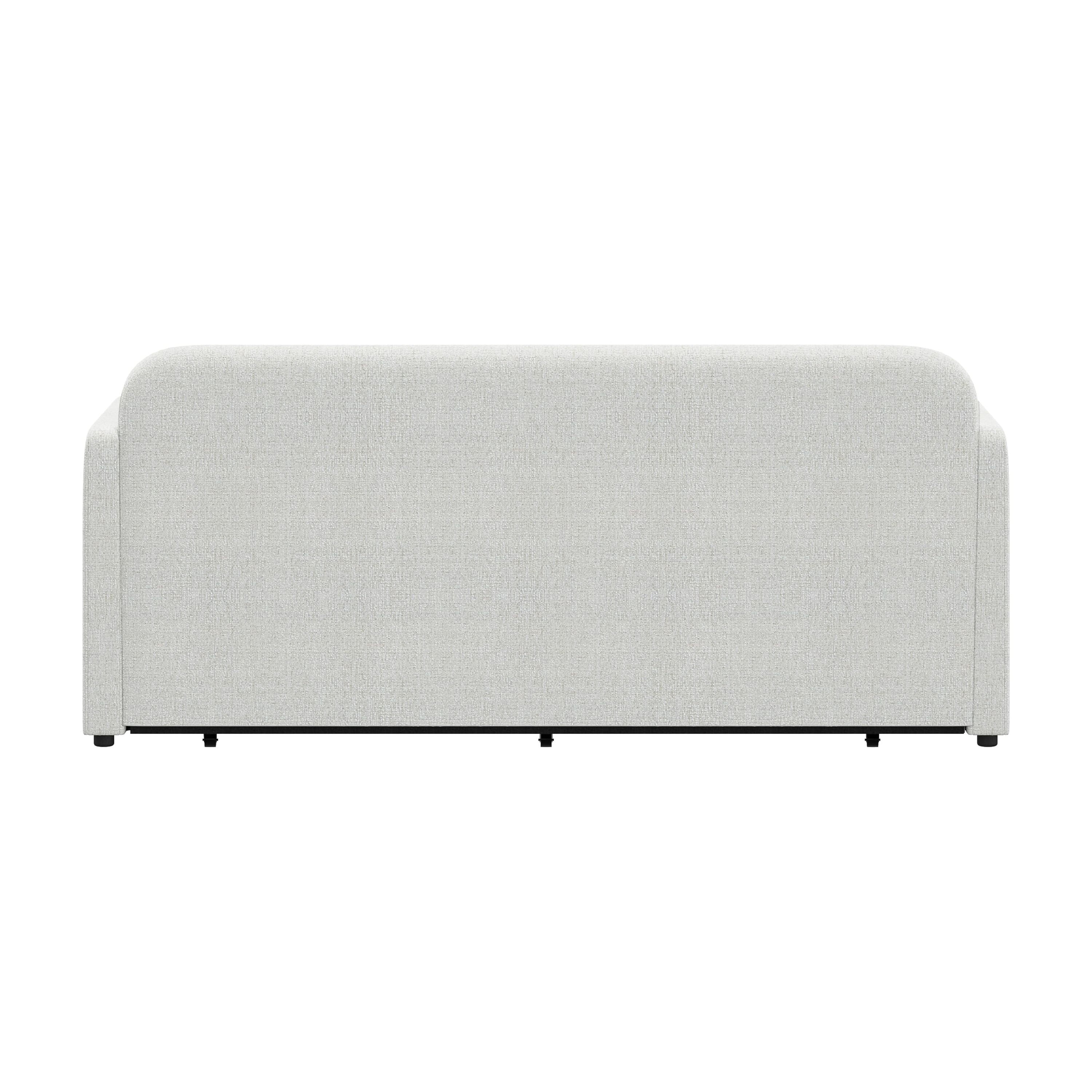 Better Homes & Gardens Juliet Twin Boucle Daybed with Trundle, Ivory
