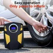 Digital Tire Inflator, DFITO 120W 12V DC Air Pump Portable Air Compressor 150 PSI Auto Tire Pump, for Car Motorcycle Bicycle Basketball and Other Inflatables