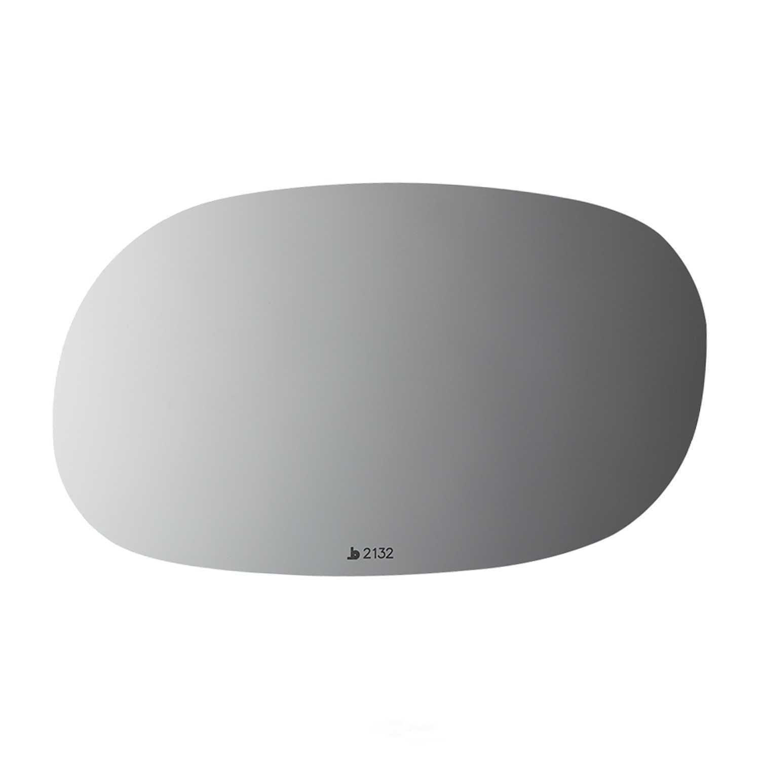 Burco Side View Mirror Replacement Glass - Clear Glass - 2132