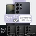thumbnail image 2 of JETech Magnetic Silicone Case for Samsung Galaxy S26 Ultra, Compatible with MagSafe, Silky Touch (Heron Purple), 2 of 7