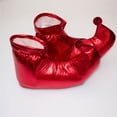 thumbnail image 6 of Metallic Color Clown Shoes Elves Shoe Covers for Christmas Halloween Dress up Adult Clown Overshoes for Cosplay Party, 6 of 8