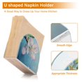 thumbnail image 4 of Flower Blossom Drop Napkin Holders for Tables Napkin Stand Paper Holder Organizer Tabletop Tissue Box Dispenser, 4 of 8