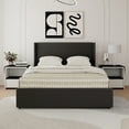 thumbnail image 2 of Upholstered 4 Drawers Storage Platform Bed,Full Size,Black, 2 of 8