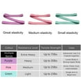 thumbnail image 5 of Cheers.US 3Pcs 2m Multi-function Resistance Exercise Bands Fitness Elastic Ring Stretch Band for Gym Home Workouts Strength Training Yoga Pilates, 5 of 7