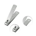 thumbnail image 3 of Unique Bargains 4 Pcs Round Tail Nail Clippers Set Toenail Clippers White, 3 of 6
