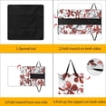 thumbnail image 3 of Bohemian Pattern Waterproof Picnic Blanket with Foldable Zipper, Suitable for Outdoor Use, Suitable for Travel, Camping, Beaches, Parks, Grasslands, Picnic Blanket Accessories, 3 of 7