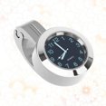 thumbnail image 2 of FELTECHELECTR Reloj de mesa con manillar modificado para motocicleta eléctrica, de aluminio, resistente al agua (plateado)., 2 of 7