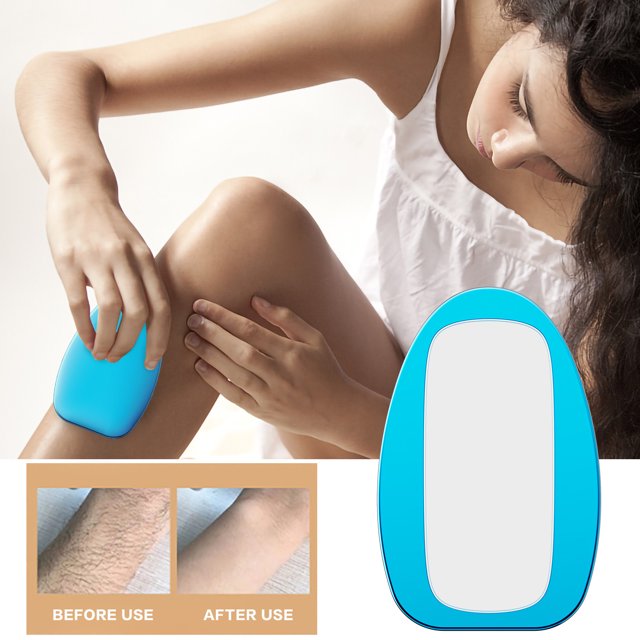 Heliisoer Crystal Epilator, Epilator Exfoliating Crystal Epilator For Men And Women, Crystal Epilator For Legs, Back, Arms
