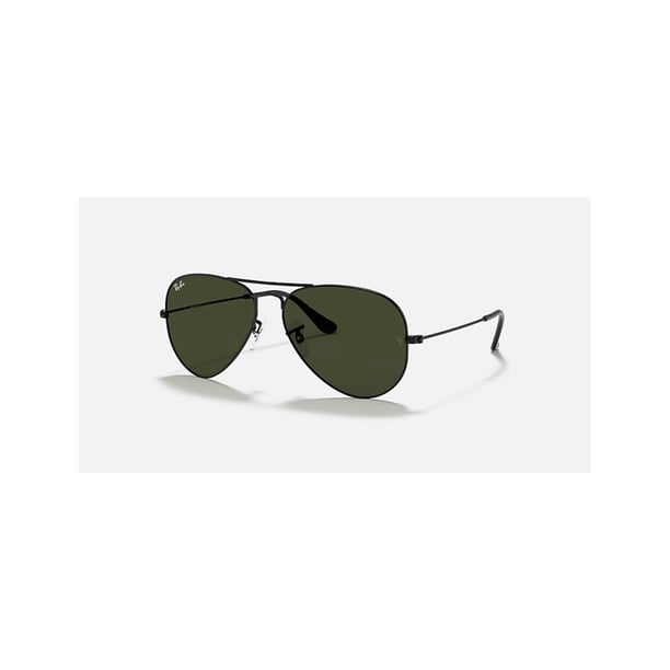 Anteojos Lentes de Sol Ray B Aviator RB3025 L2823 58-14 Clásico negro/verde