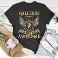 thumbnail image 5 of Gallegos Name Gallegos The Man Of Being Awesome TShirt, 5 of 6