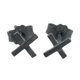 thumbnail image 1 of Pendientes de Retro "x " Modelo Cruzado de Aretes de Manera Único Sunnimix Pendientes, 1 of 6