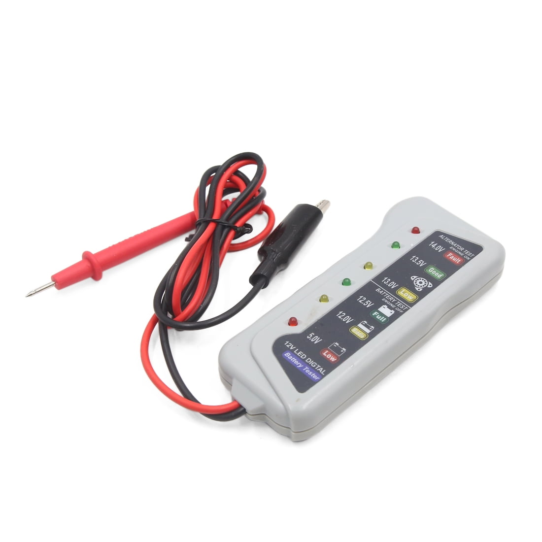 system Monarchy Watery 12V 6 Light Display Battery Tester Analyzer Car Alternator Monitor Device -  Walmart.com