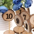 thumbnail image 1 of 10 Pcs Números de Decoración de Recepción Matrimonio Artículos Ceremoniales Yotijar Números de mesa, 1 of 9