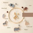 thumbnail image 5 of 2024 TOP! Baby Mobile for Crib - Jungle Animals Nursery Girl Or Boy Gender Neutral Handmade, 5 of 7