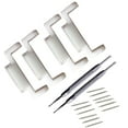 thumbnail image 1 of de Conector de 16 Mm Correa de Reloj con Herramienta de Reemplazo Compatible con Adaptador de Reloj para GW-M5610, G-8900 G-5600, Etc. , Blanco Fernando Adaptadores de correa de reloj, 1 of 7