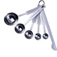thumbnail image 4 of 6pcs Stainless Steel Measuring Spoon Cooking Measure Spoon Cup Seasoning Spoons Coffee Tea Kitchen Accessory (Silver), 4 of 9