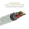 thumbnail image 4 of Native Union Night Cable USB-A to Lightning - 10ft Durable Charging Cable with Weighted Knot (Sage), 4 of 7