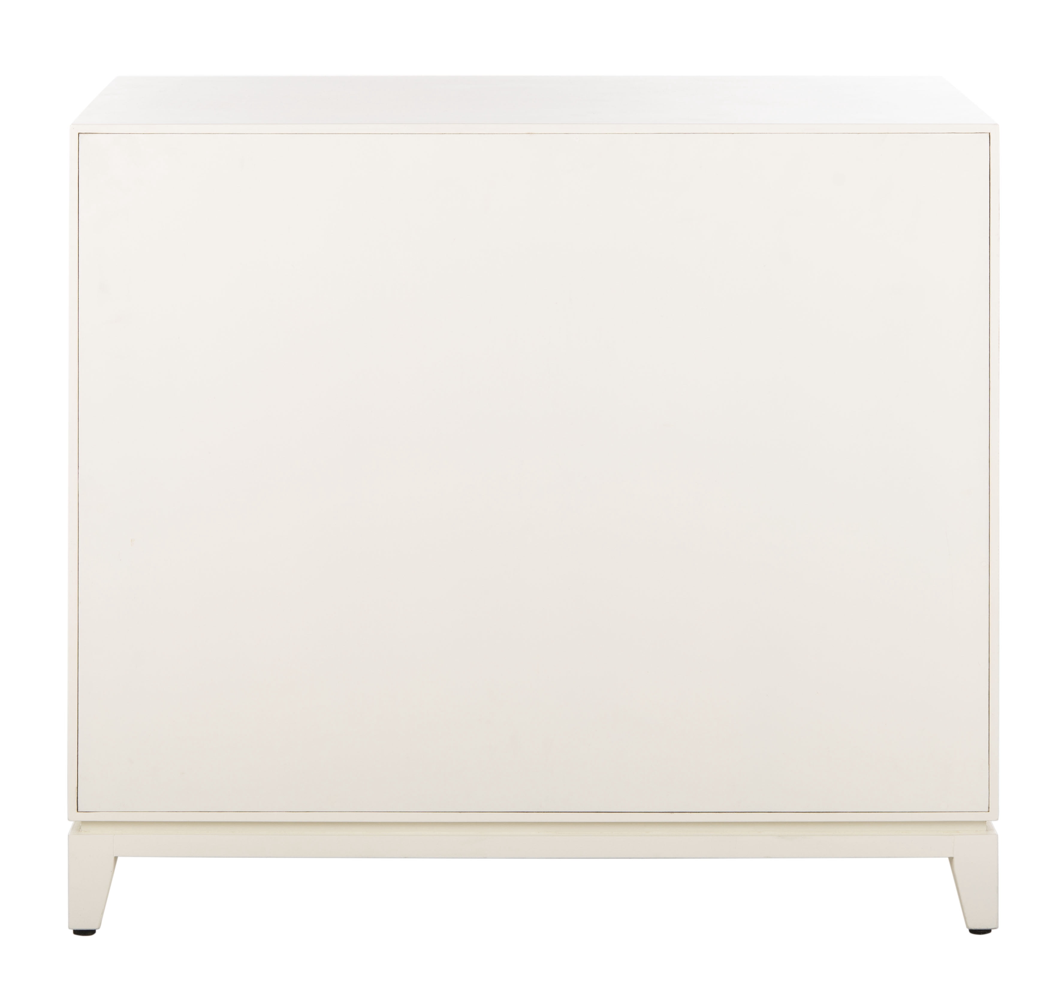 SAFAVIEH Nigel Solid Classic 2 Door 1 Drawer Chest, White