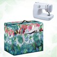 thumbnail image 4 of HELLHERO Leaf and Floral Pattern Sewing Machine Cloth Cover and Carrying Handle Universal, 4 of 8