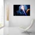 thumbnail image 6 of Epic Art 'Space With Planets' by Epic Portfolio, Acrylic Glass Wall Art, 36"x24", 6 of 8
